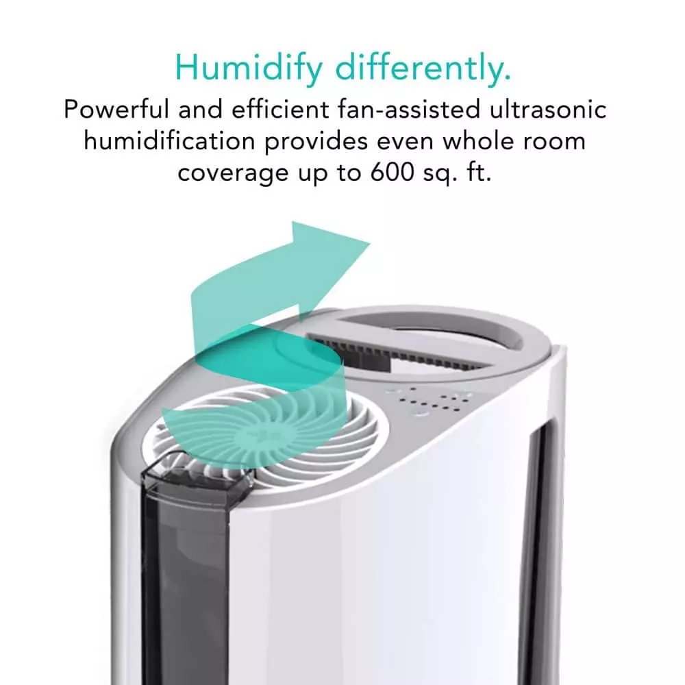 Vornado UH100 1 Gal. 500 SF Ultrasonic Humidifier 4 Vornado UH100 1 Gal. 500 SF Ultrasonic Humidifier - Image 2
