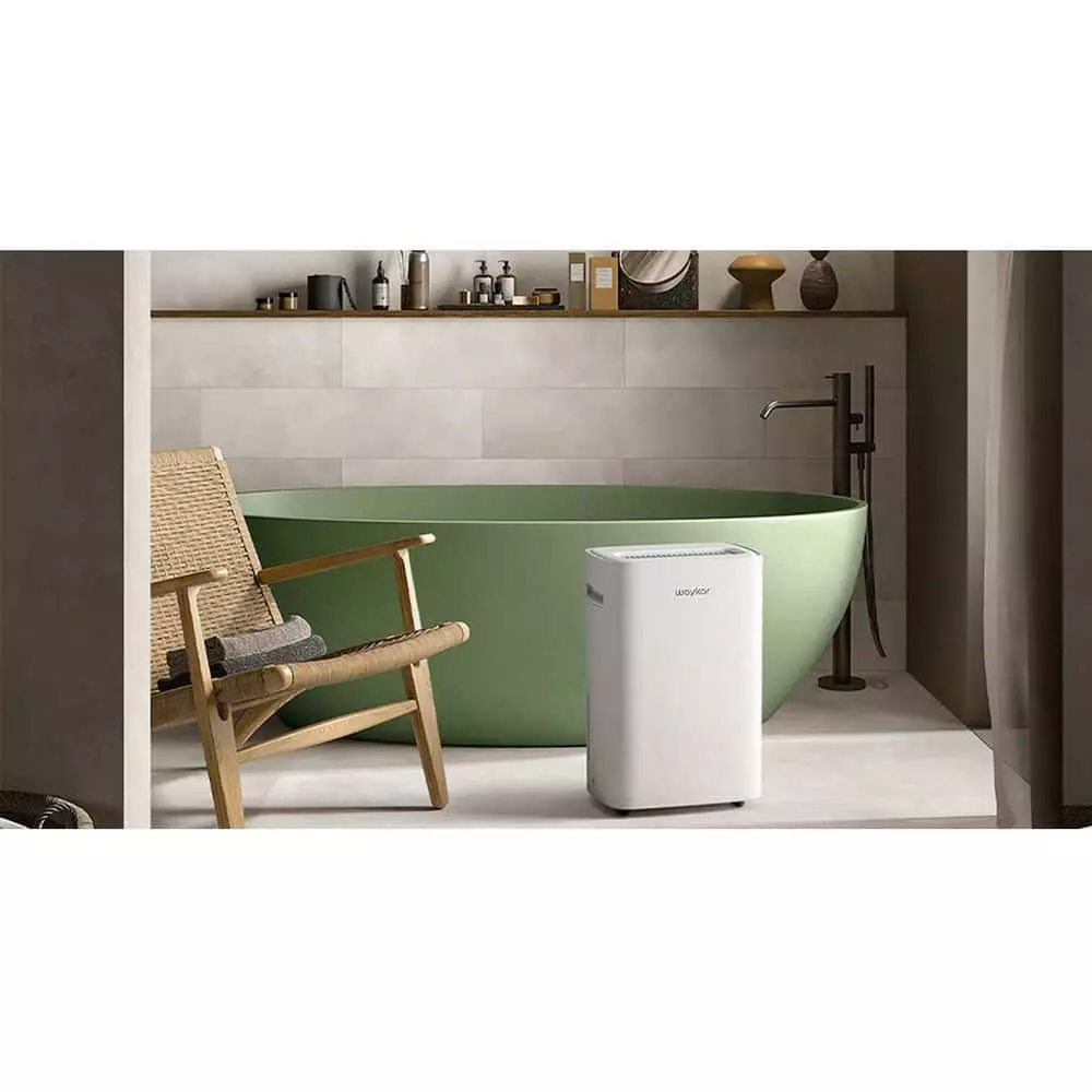 Waykar 50-Pint Capacity 3,500 Sq. Ft. Smart Control Home Dehumidifier With Bucket Auto Drain For Basements Or Bedrooms 4 Waykar 50-Pint Capacity 3,500 Sq. Ft. Smart Control Home Dehumidifier With Bucket Auto Drain For Basements Or Bedrooms - Image 2