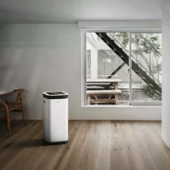 Waykar 70-Pint Capacity Smart Dehumidifier Covering Up To 4,500 Square Feet With 1.18 Gallon Water Tank And Four Water Outlets -Air Quality Shop whites waykar dehumidifiers hdcx pd253b 31 1000