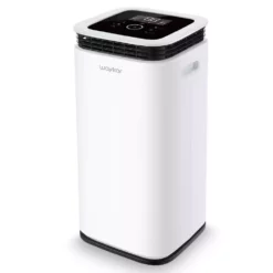 Waykar 70-Pint Capacity Smart Dehumidifier Covering Up To 4,500 Square Feet With 1.18 Gallon Water Tank And Four Water Outlets -Air Quality Shop whites waykar dehumidifiers hdcx pd253b c3 1000