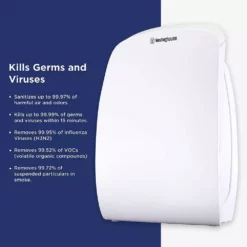 Westinghouse Medical Grade Patented True-HEPA 13, 4-Stage Air Purifier -Air Quality Shop whites westinghouse air purifiers 1701 4f 1000