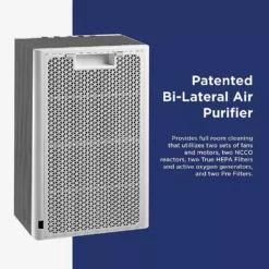 Westinghouse Medical Grade Patented True-HEPA 13, 4-Stage Dual Zone Air Purifier For Large Rooms (500 Sq. Ft.) -Air Quality Shop whites westinghouse air purifiers 1702 fa 1000