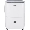 Whirlpool 20-Pint Portable Dehumidifier with 24-Hour Timer, Auto Shut-Off, Easy-Clean Filter, Auto-Restart and Wheels 1 Whirlpool 20-Pint Portable Dehumidifier with 24-Hour Timer, Auto Shut-Off, Easy-Clean Filter, Auto-Restart and Wheels -Air Quality Shop whites whirlpool dehumidifiers whad201cw 64 1000