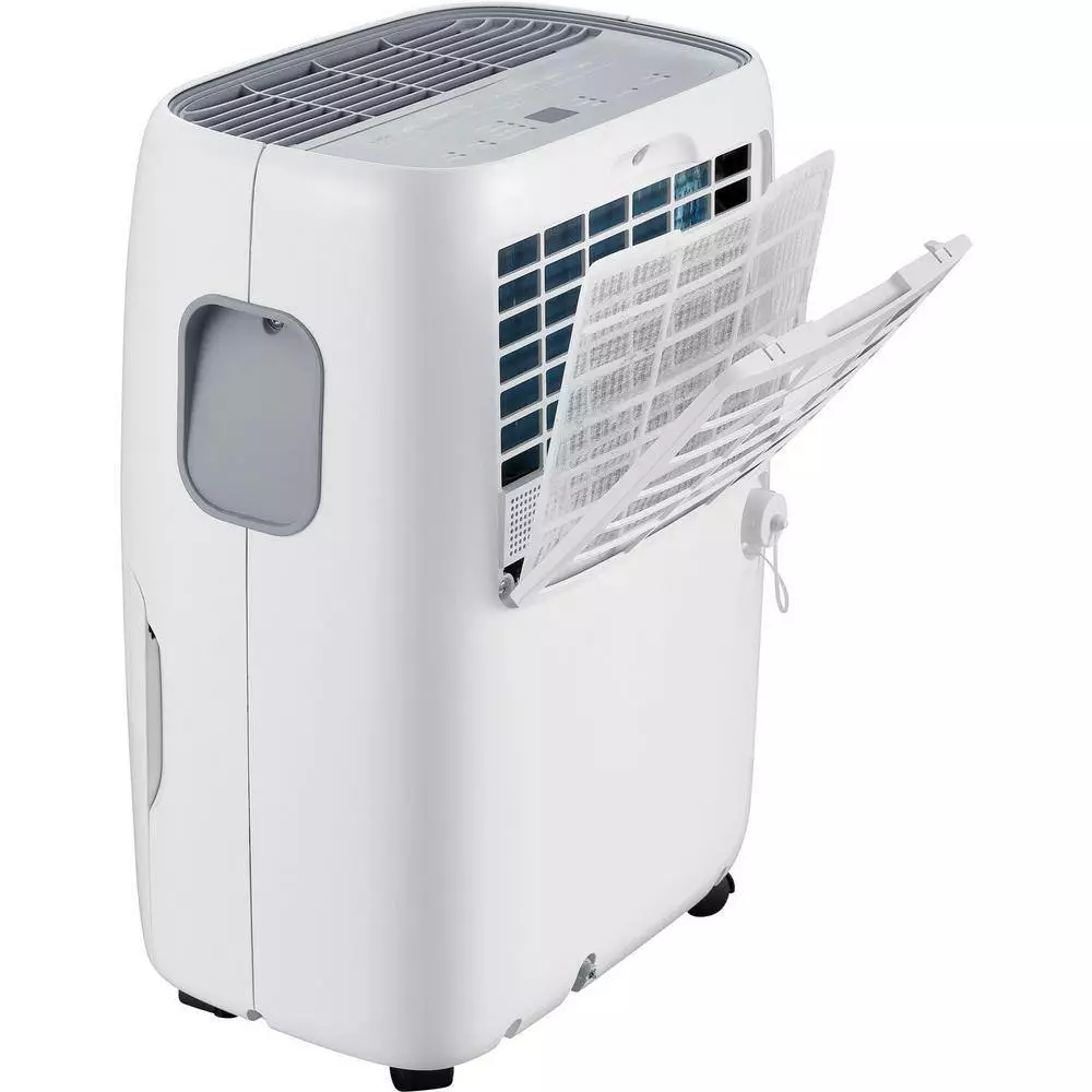 Whirlpool 50-Pint Portable Dehumidifier with Built-In Pump, 24-Hour Timer, Auto Shut-Off, Easy-Clean Filter and Auto-Restart 5 Whirlpool 50-Pint Portable Dehumidifier with Built-In Pump, 24-Hour Timer, Auto Shut-Off, Easy-Clean Filter and Auto-Restart - Image 3