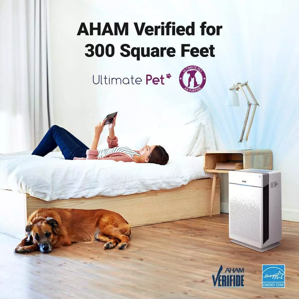 Winix HR900 Ultimate Pet True HEPA Air Purifier with PlasmaWave Technology 7 Winix HR900 Ultimate Pet True HEPA Air Purifier with PlasmaWave Technology - Image 5