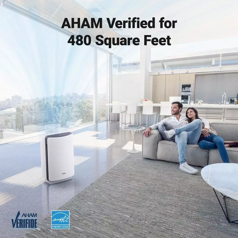 Winix D480True HEPA 3-Stage Air Purifier, AHAM Verified for 480 sq.ft. 5 Winix D480True HEPA 3-Stage Air Purifier, AHAM Verified for 480 sq.ft. - Image 3