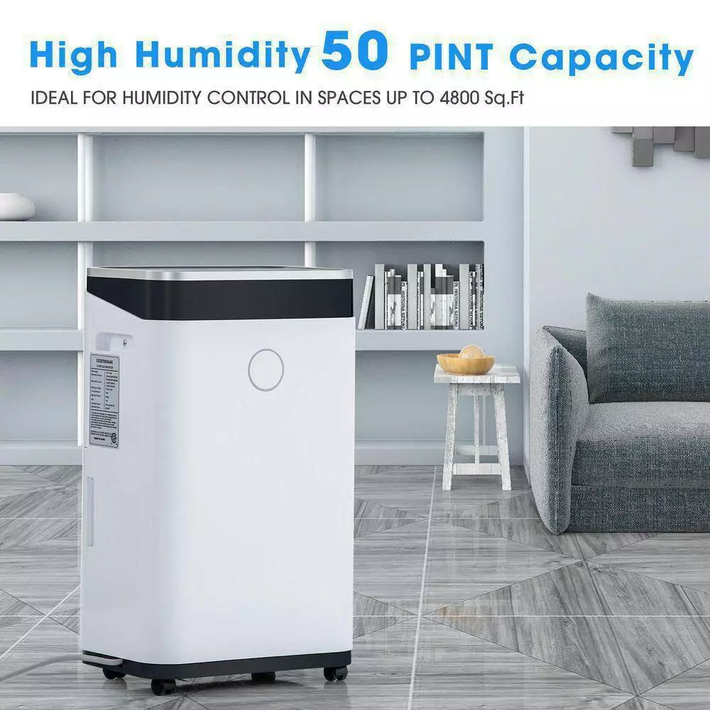 Xspracer High Humidity 50-Pints Capacity 4800 Sq.Ft. Dehumidifier 16 Xspracer High Humidity 50-Pints Capacity 4800 Sq.Ft. Dehumidifier - Image 14