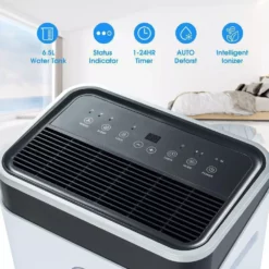 Xspracer High Humidity 50-Pints Capacity 4800 Sq.Ft. Dehumidifier 24 Xspracer High Humidity 50-Pints Capacity 4800 Sq.Ft. Dehumidifier -Air Quality Shop whites xspracer dehumidifiers jh ex287065aak 4f 1000